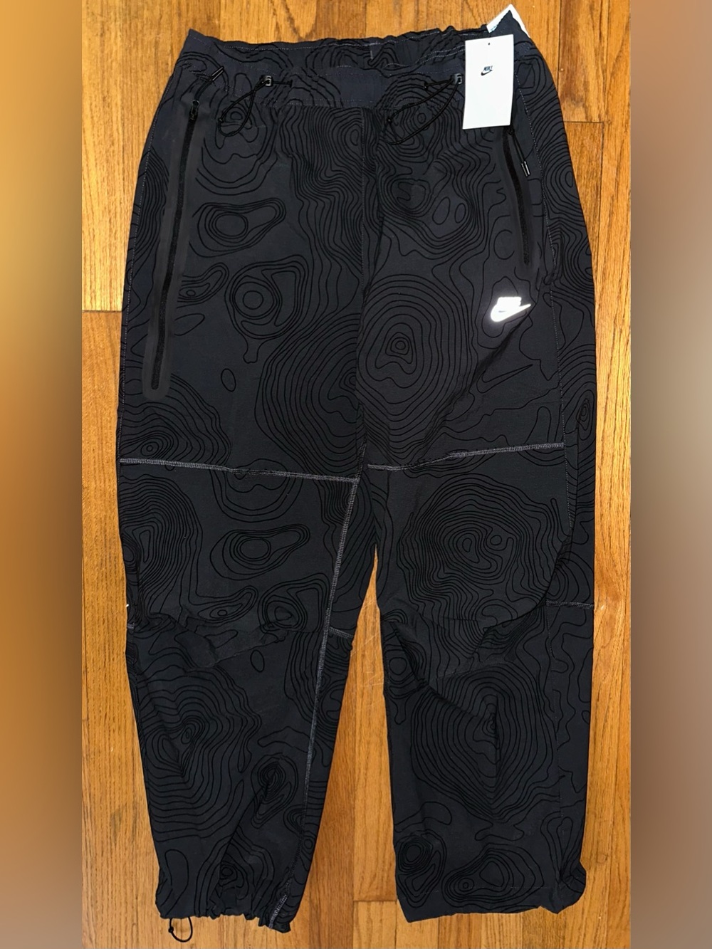 Nike Tech Oversized Straight Leg Stacked Length Pants Men’s Large Brand New
